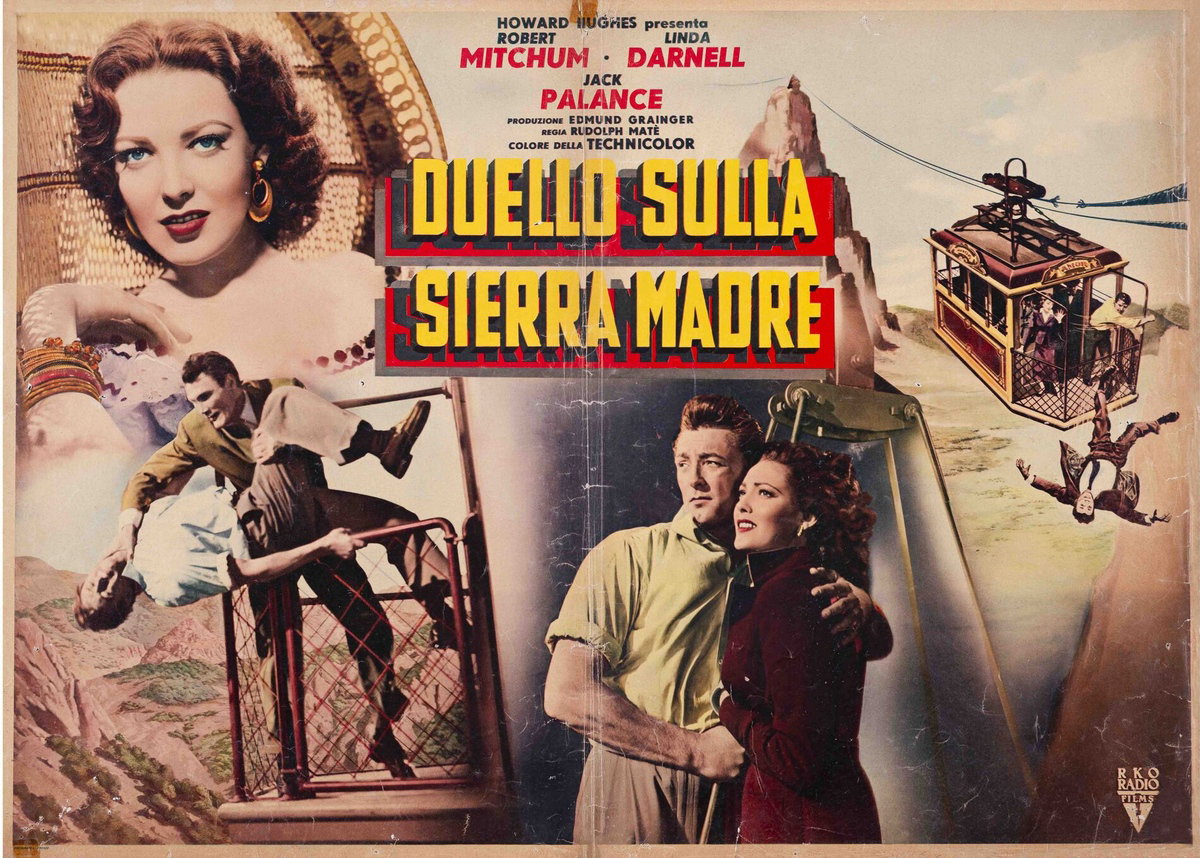 Fotobusta 3 per il film Duello sulla Sierra Madre (1953)