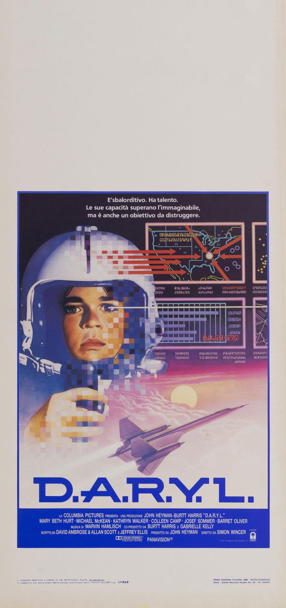 D.A.R.Y.L. - Locandina 1