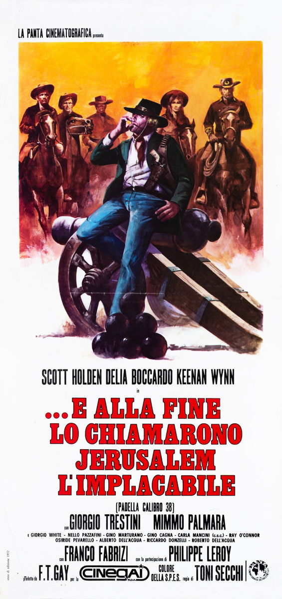 ...E alla fine lo chiamarono Jerusalem l'implacabile (Padella calibro 38) - Locandina 1