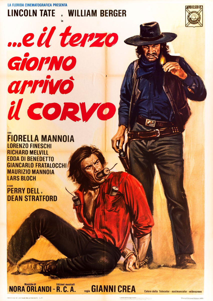 ...E il terzo giorno arrivò il corvo - Manifesto 1