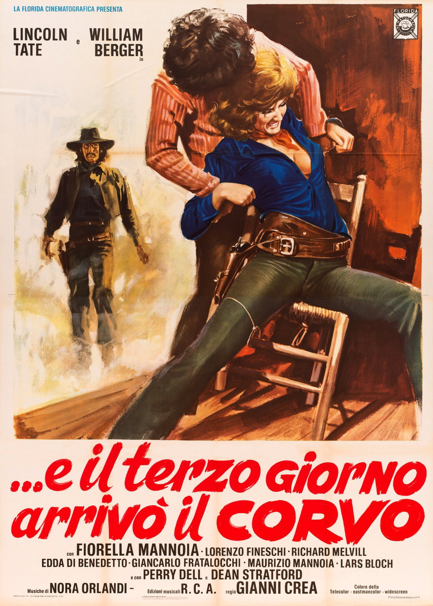 Poster 2 for the film On the Third Day Arrived the Crow (1973)