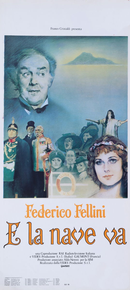 And the Ship Sails On - Lobby Card 1