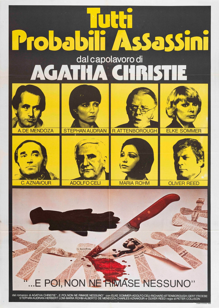 Poster 3 for the film And Then There Were None (1974)
