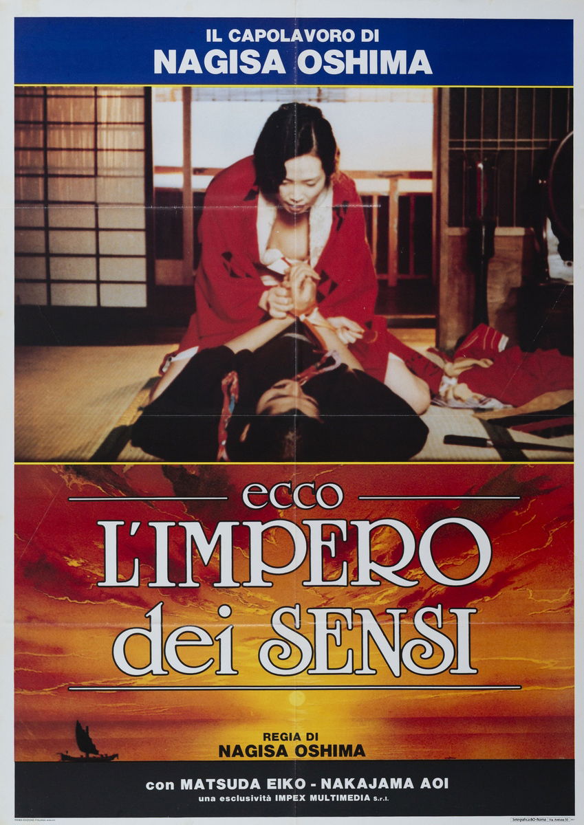 Ecco l'impero dei sensi - Manifesto 1