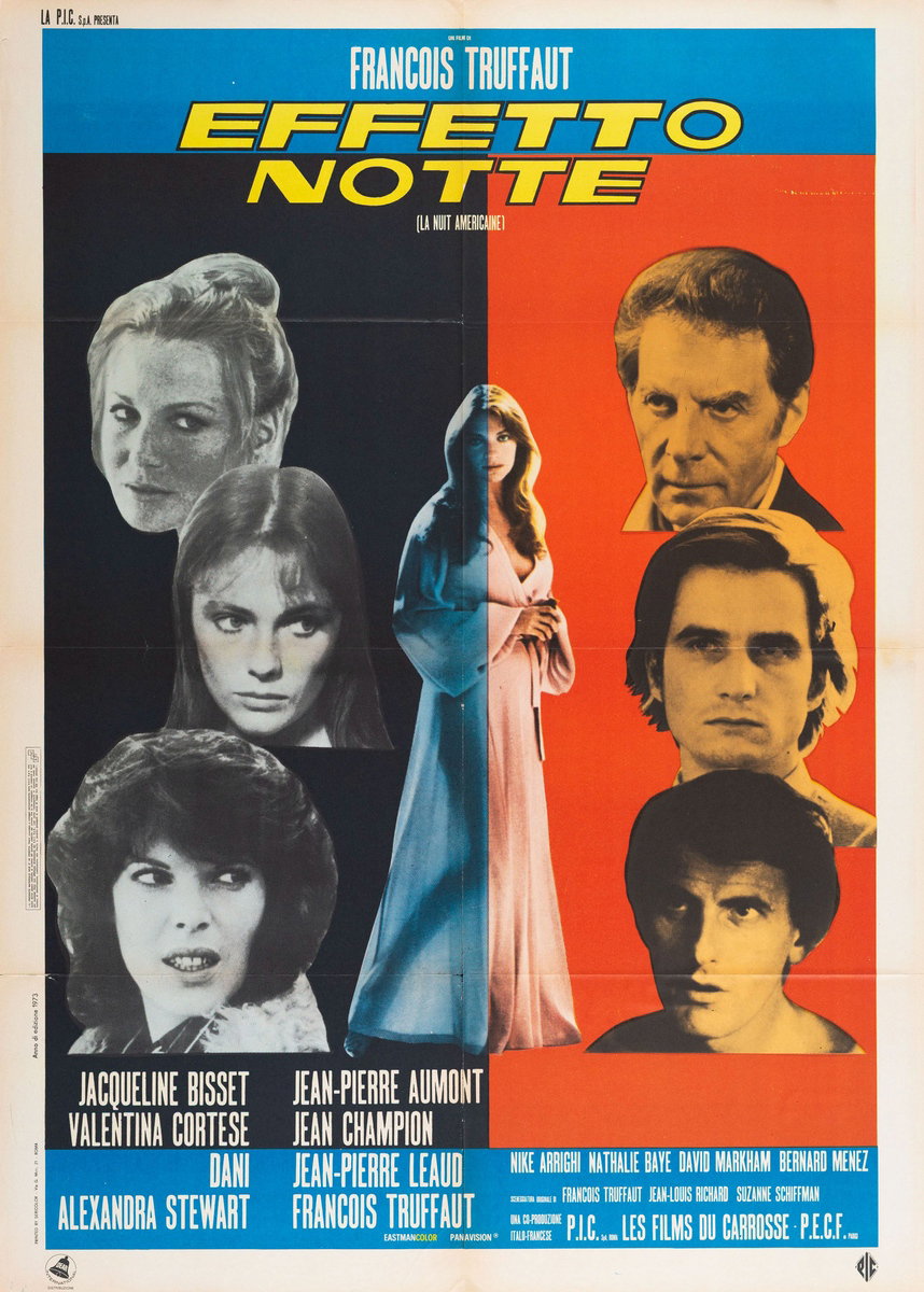 Poster 2 for the film Day for Night (1973)