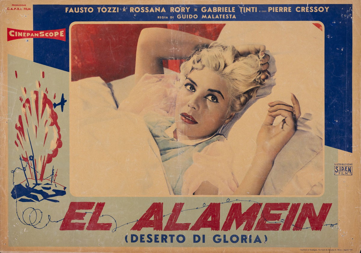 Lobby Card 2 for the film The Tanks of El Alamein (1957)
