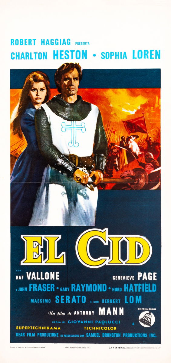 El Cid - Lobby Card 1