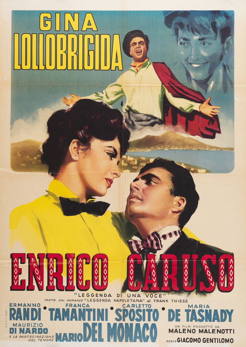 Enrico Caruso - Leggenda di una voce - Manifesto 1