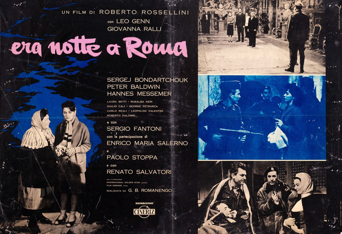 Lobby Card 8 for the film Escape by Night (1960), painted by Creazione Sant'Andrea