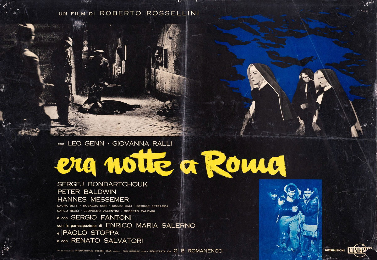 Lobby Card 9 for the film Escape by Night (1960), painted by Creazione Sant'Andrea