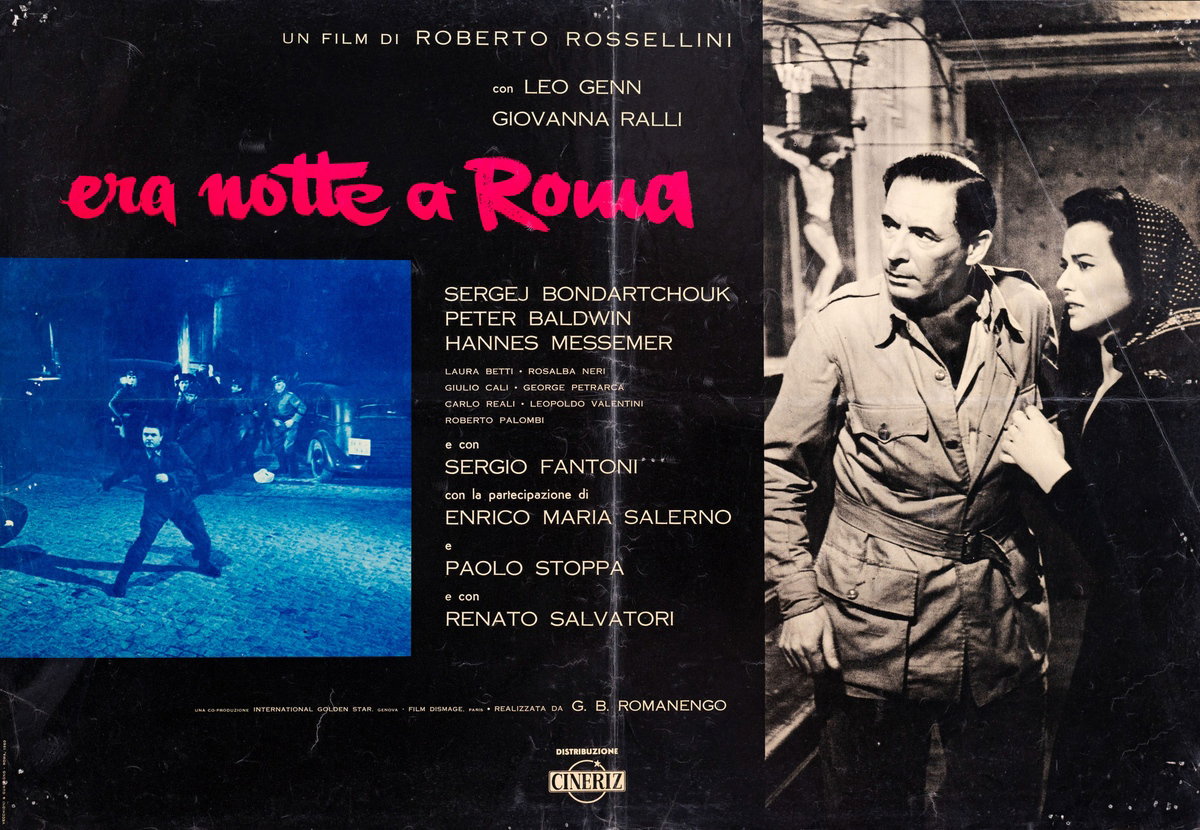 Lobby Card 10 for the film Escape by Night (1960), painted by Creazione Sant'Andrea