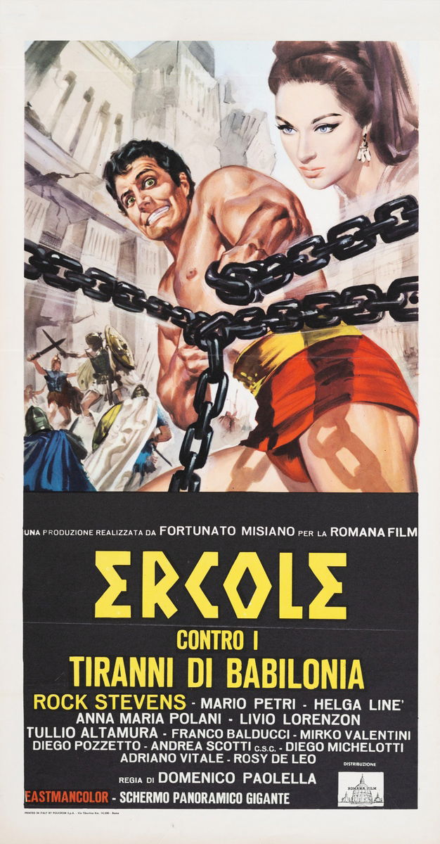 Hercules and the Tyrants of Babylon - Lobby Card 1