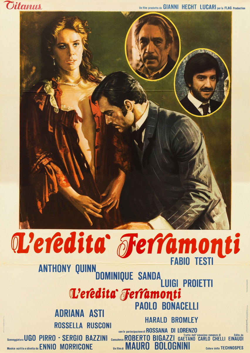 Manifesto 2 per il film L'eredità Ferramonti (1976)