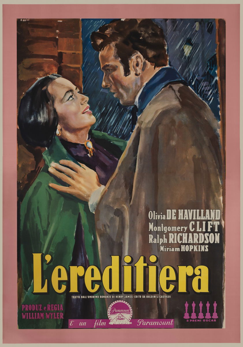 L'ereditiera - Manifesto 1