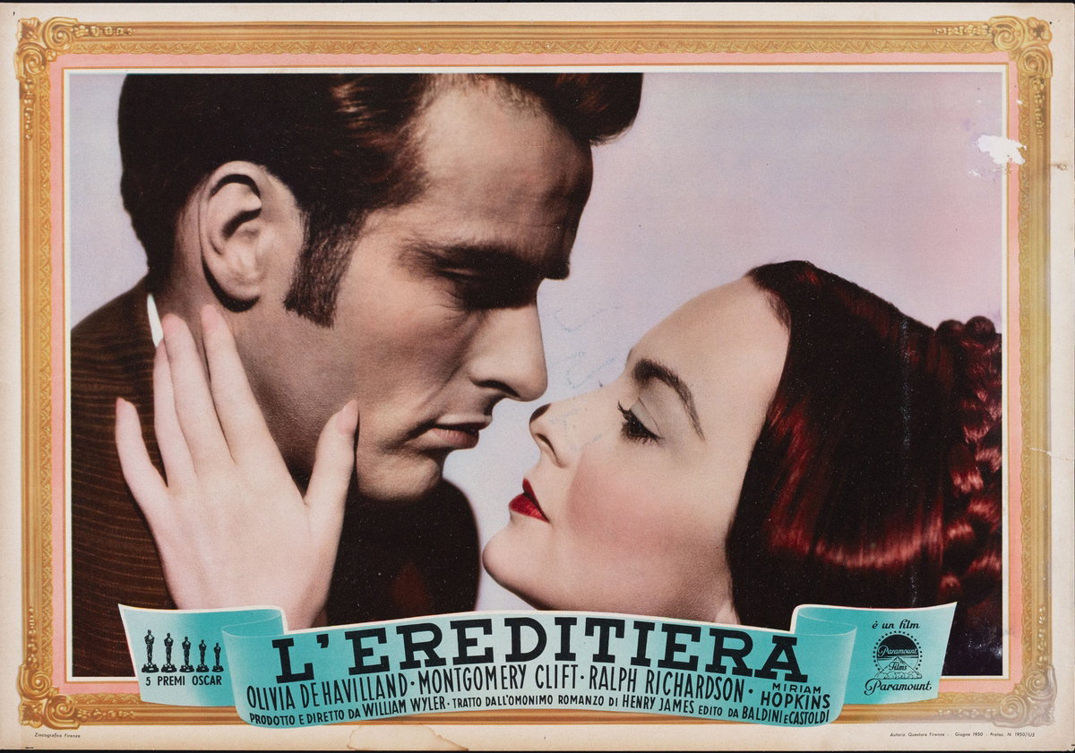 Fotobusta 2 per il film L'ereditiera (1949)