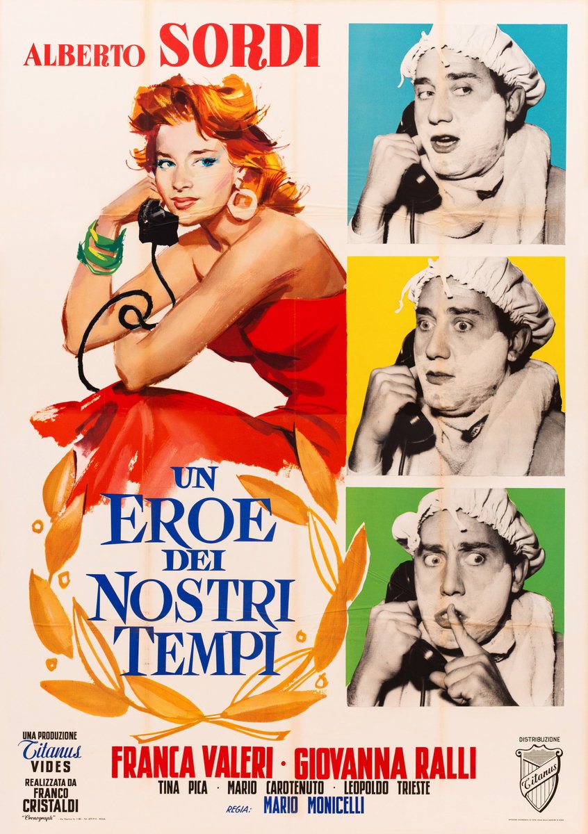 Manifesto 2 per il film Un eroe dei nostri tempi (1955)