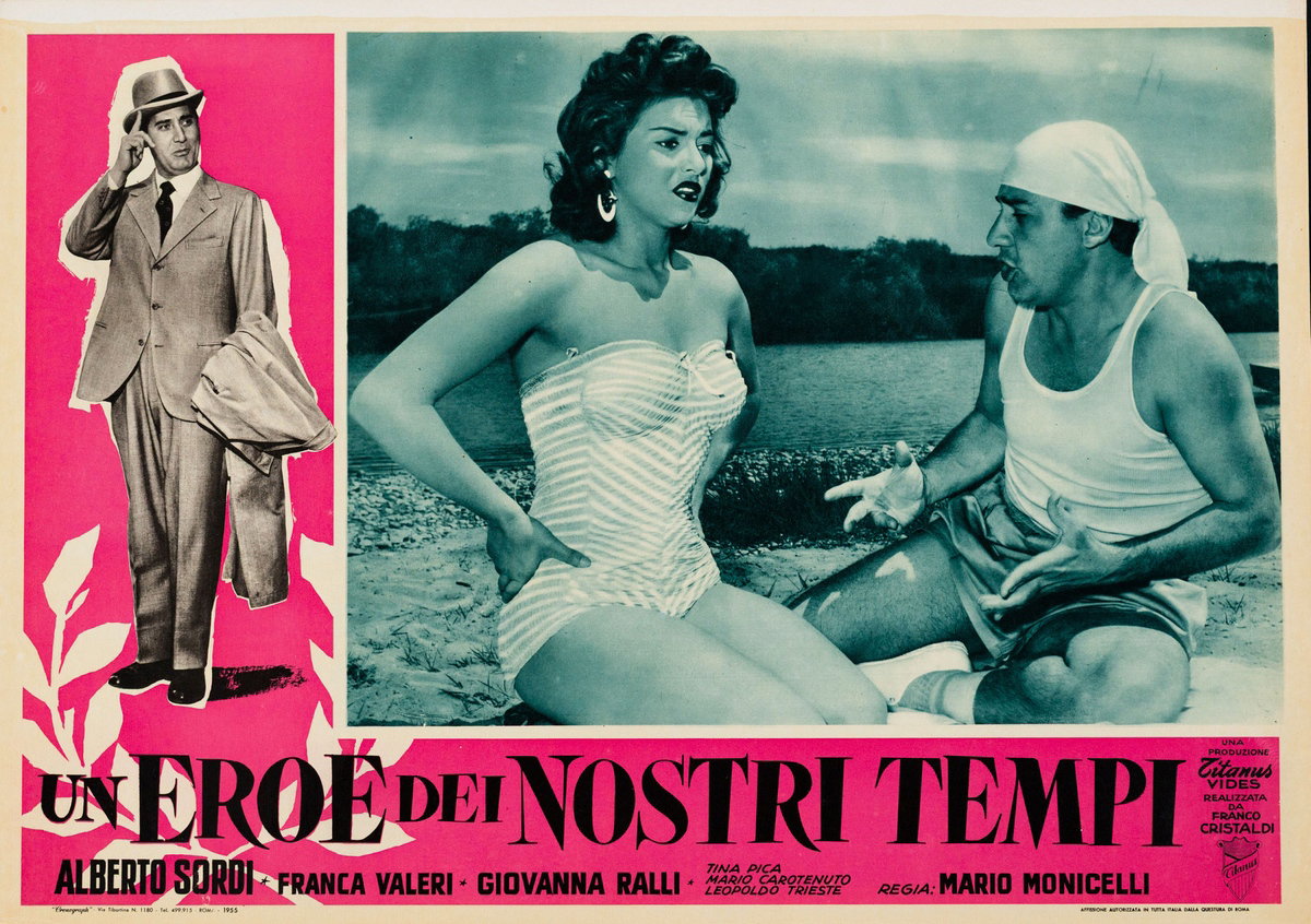 Fotobusta 2 per il film Un eroe dei nostri tempi (1955)