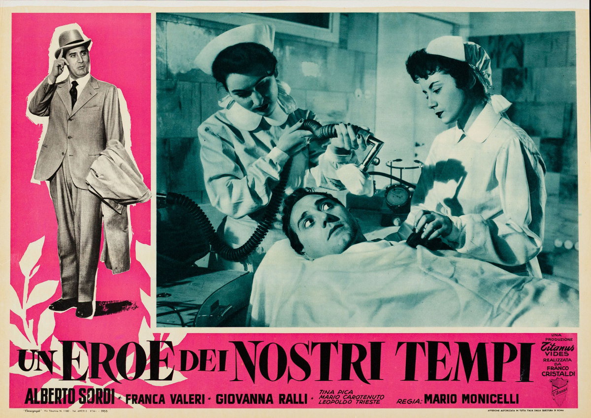 Fotobusta 3 per il film Un eroe dei nostri tempi (1955)