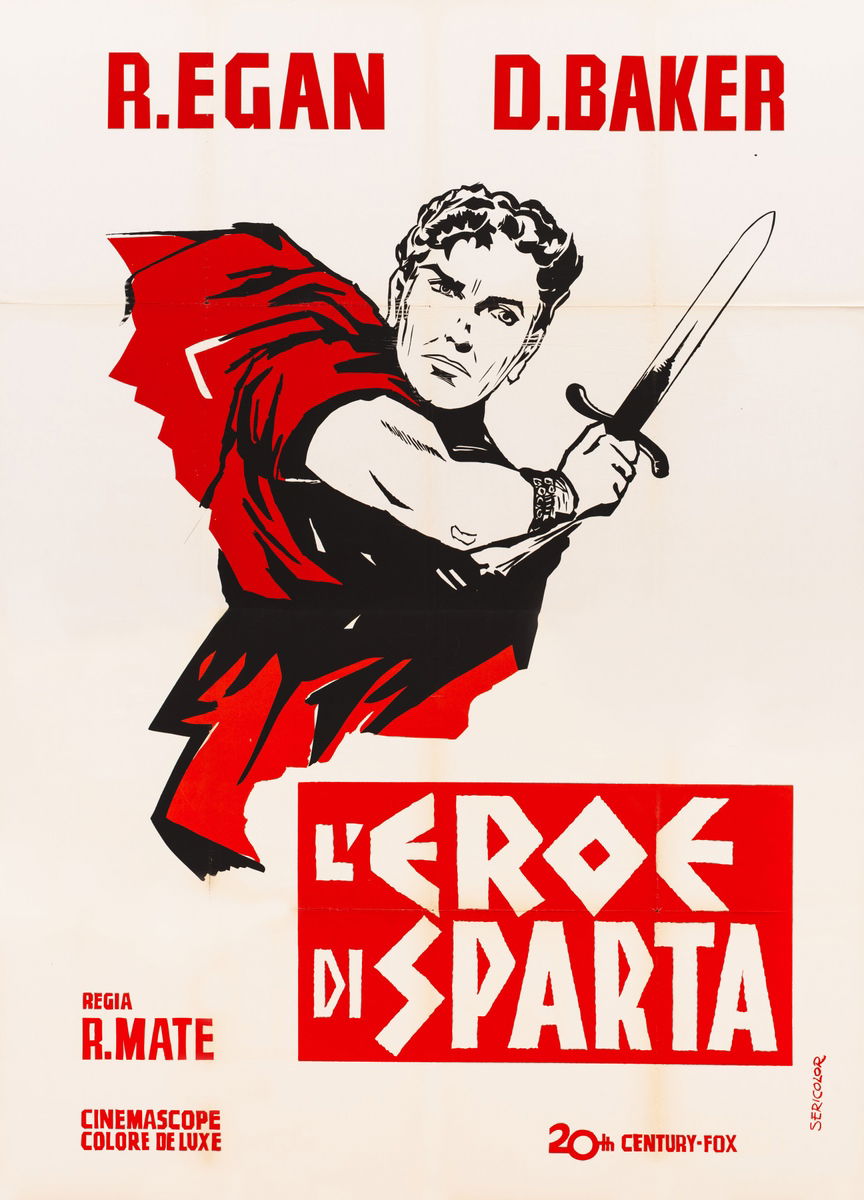 L'eroe di Sparta - Manifesto 1