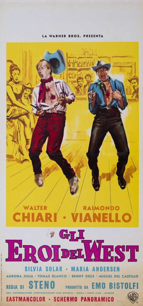 Locandina 2 per il film Gli eroi del West (1963)