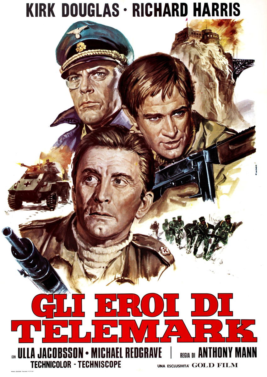 Gli eroi di Telemark - Manifesto 1