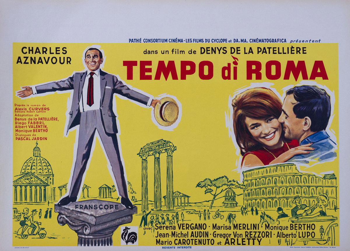 Fotobusta 2 per il film Tempo di Roma (1963)
