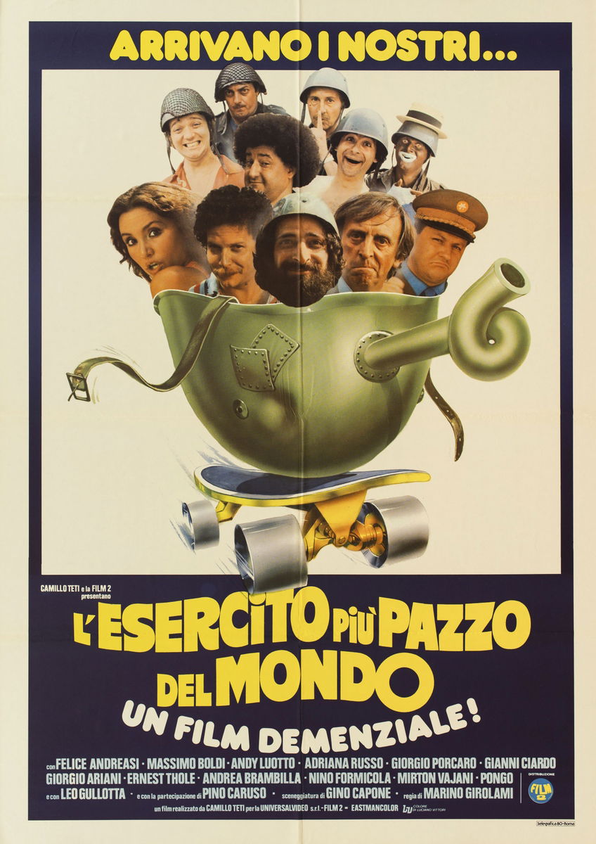 L'esercito più pazzo del mondo - Manifesto 1