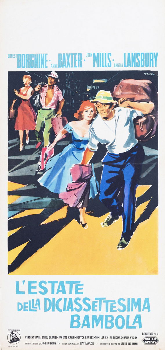 Summer of the Seventeenth Doll - Lobby Card 1