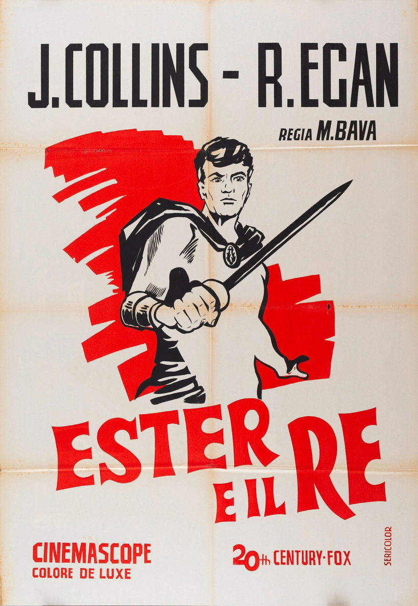 Manifesto 2 per il film Ester e il re (1960)