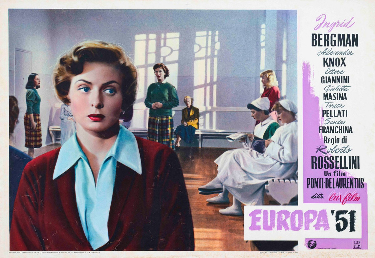 Fotobusta 2 per il film Europa '51 (1952)