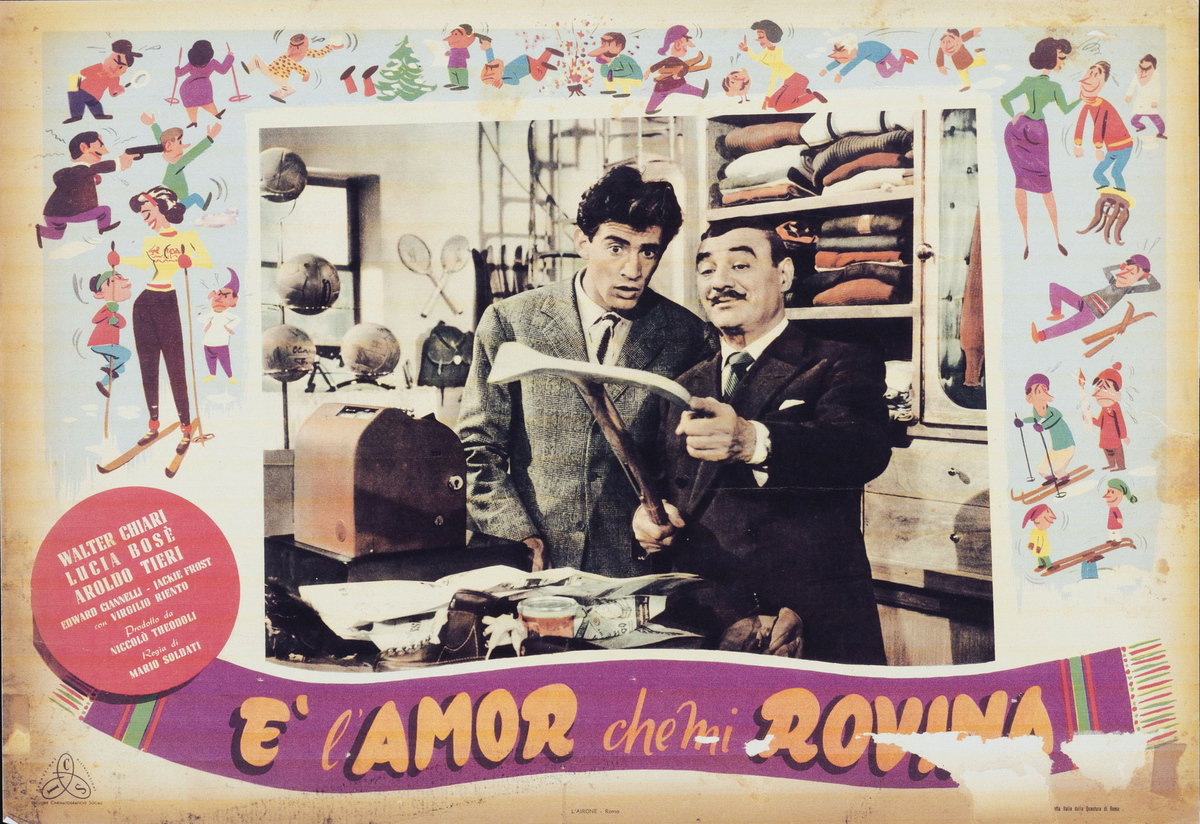 Lobby Card 3 for the film È l'amor che mi rovina (1951)