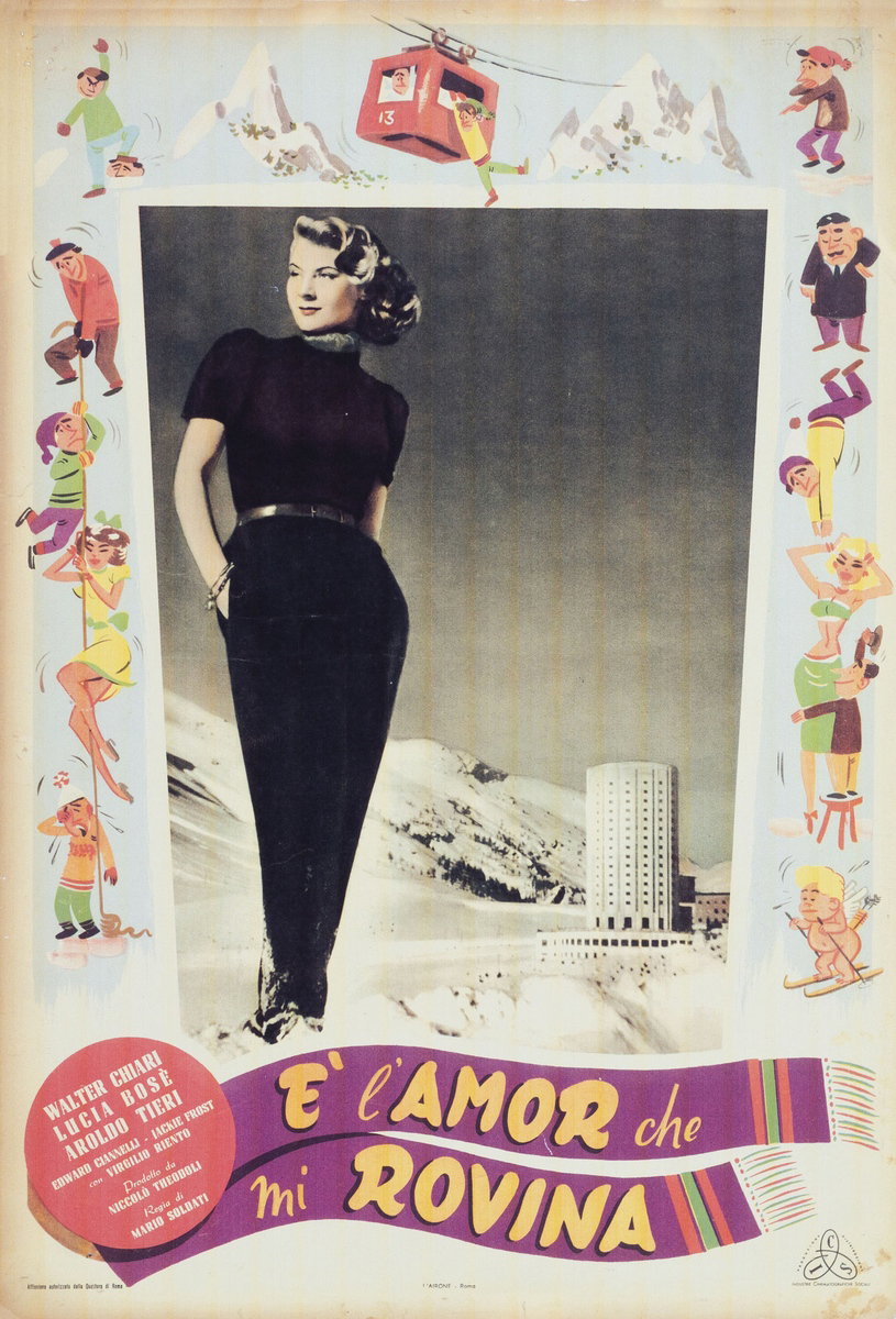 Lobby Card 2 for the film È l'amor che mi rovina (1951)