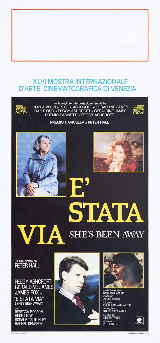 È stata via - Locandina 1