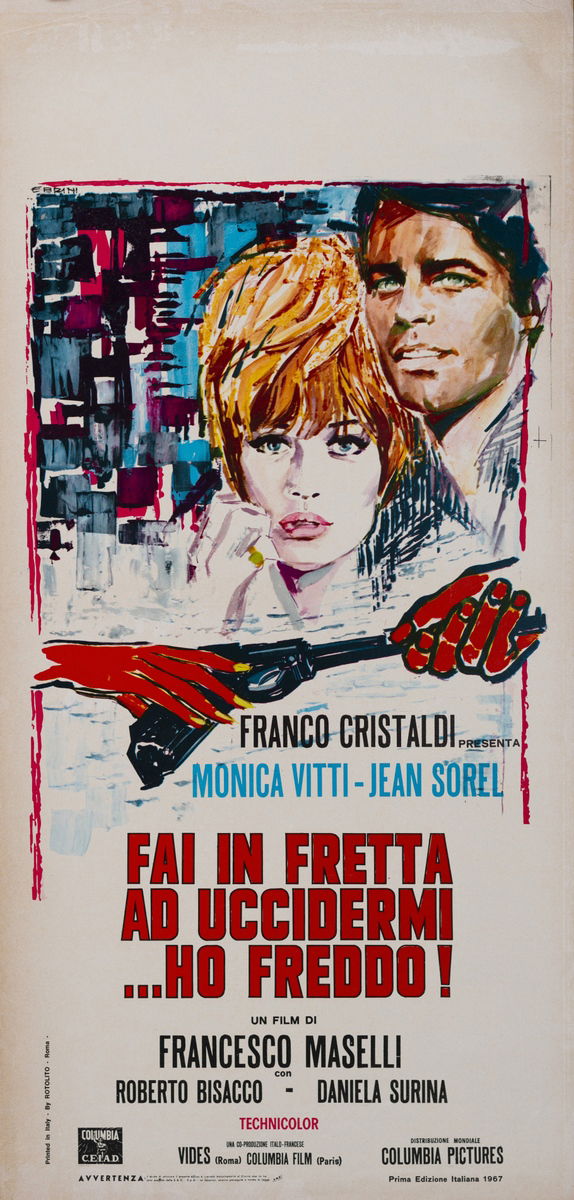 Kill Me Quick, I'm Cold - Lobby Card 1