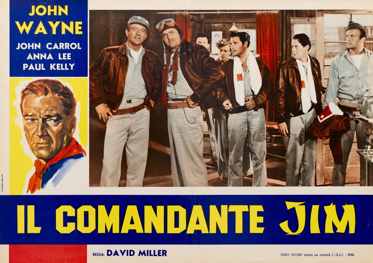 Fotobusta 4 per il film I falchi di Rangoon (1942)