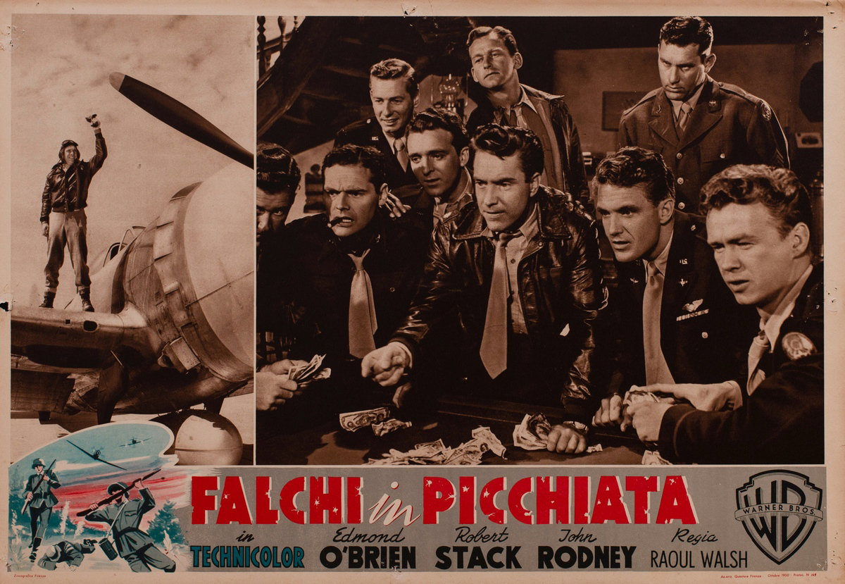 Fotobusta 2 per il film Falchi in picchiata (1948)