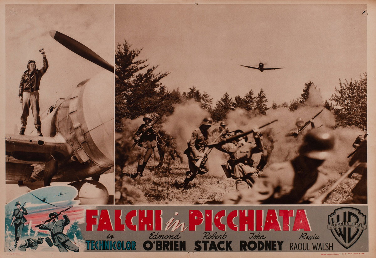 Fotobusta 3 per il film Falchi in picchiata (1948)