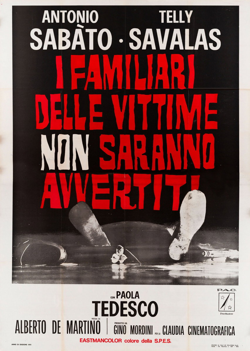 Poster 3 for the film Crime Boss (1972)