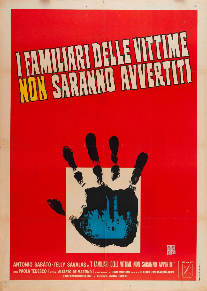 Poster 2 for the film Crime Boss (1972)