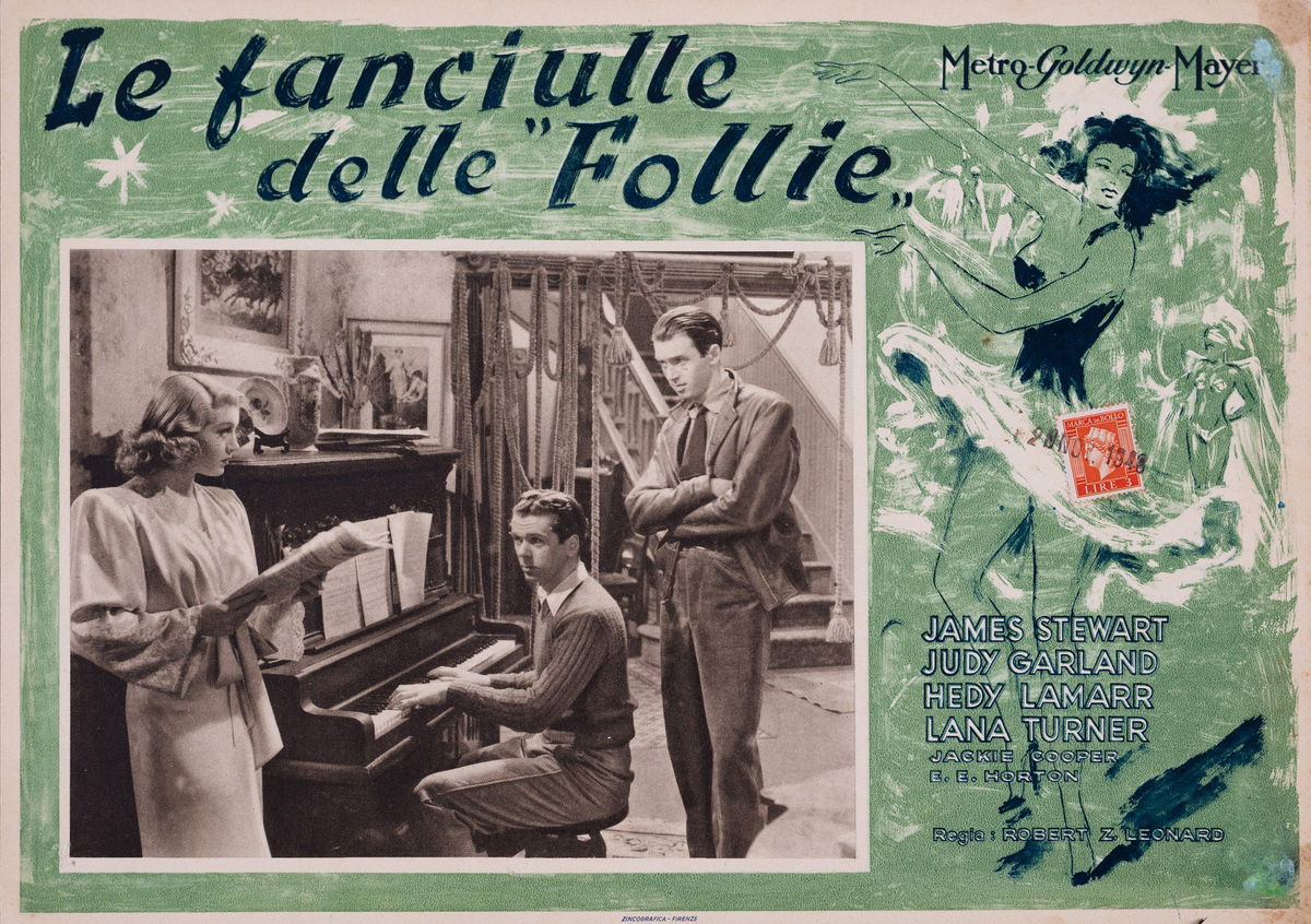 Le fanciulle delle follie - Fotobusta 1