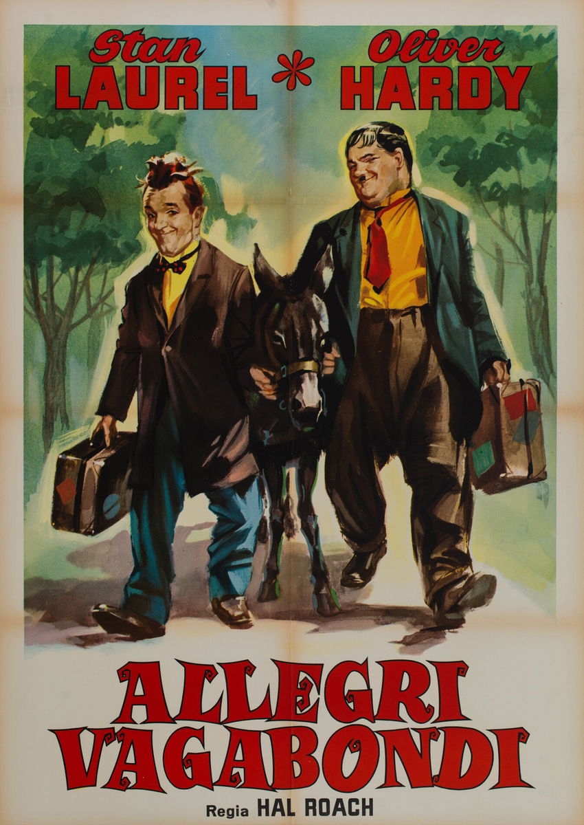 I fanciulli del West (Allegri vagabondi) - Manifesto 1