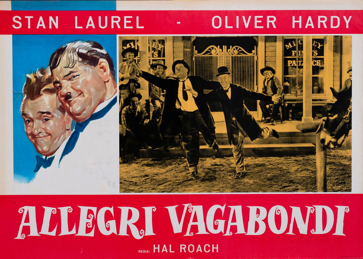 I fanciulli del West (Allegri vagabondi) - Fotobusta 1