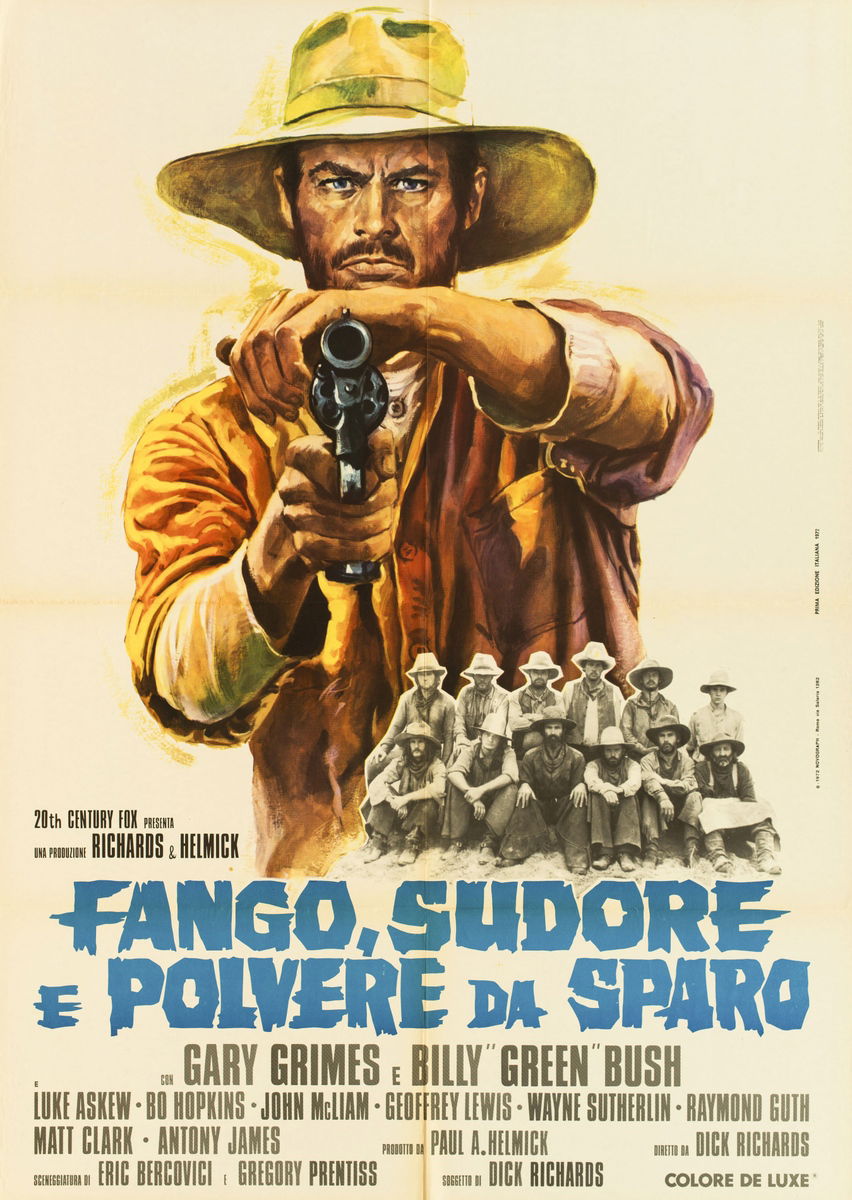 Fango, sudore e polvere da sparo - Manifesto 1