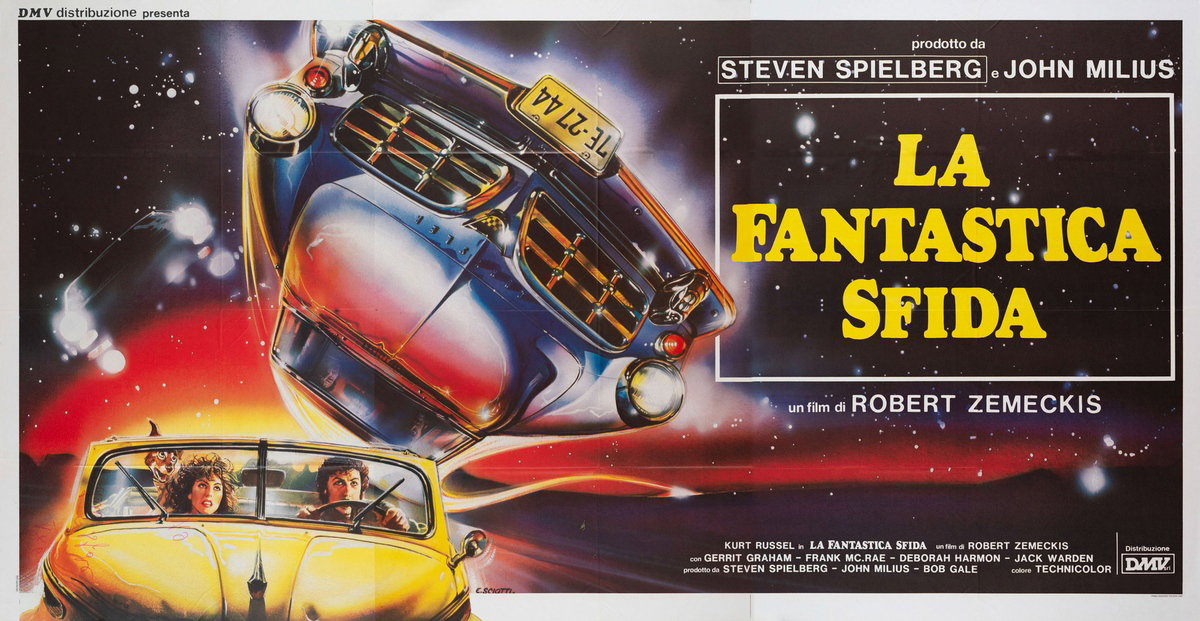 Poster 2 for the film Used Cars (1980), painted by Enzo Sciotti