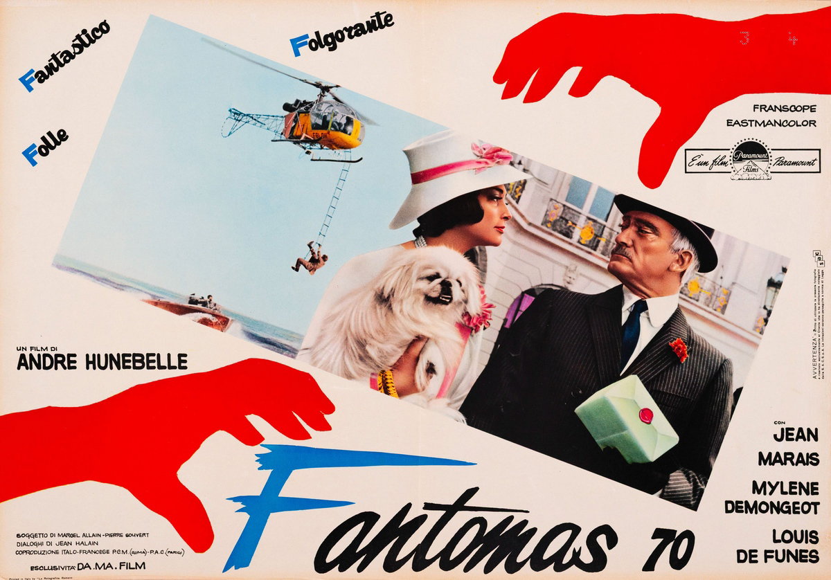 Lobby Card 4 for the film Fantomas (1964)