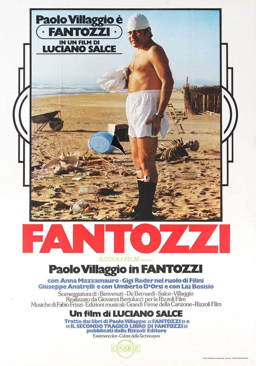 Manifesto 4 per il film Fantozzi (1975)