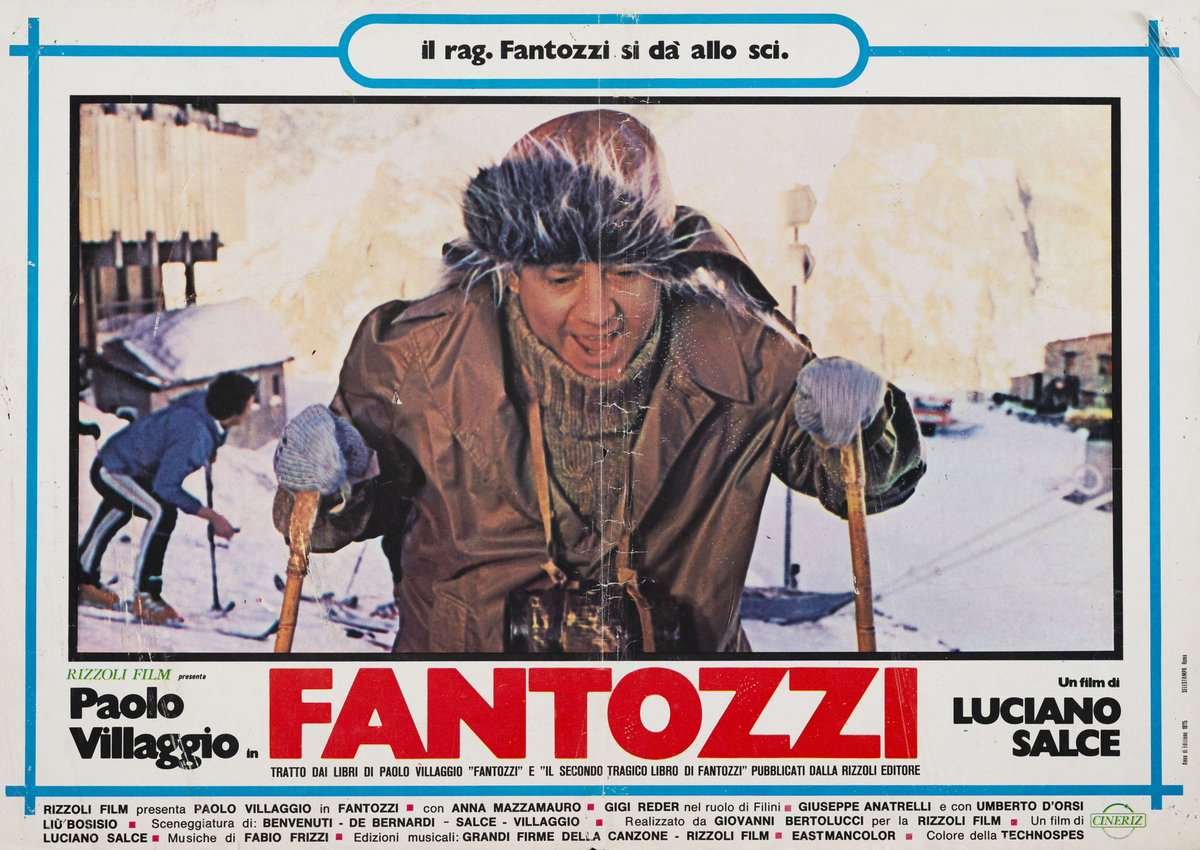 Fotobusta 4 per il film Fantozzi (1975)