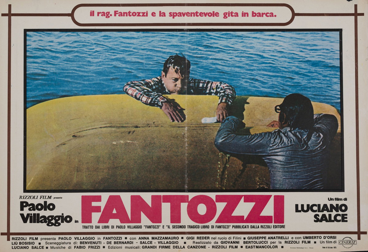 Fotobusta 6 per il film Fantozzi (1975)