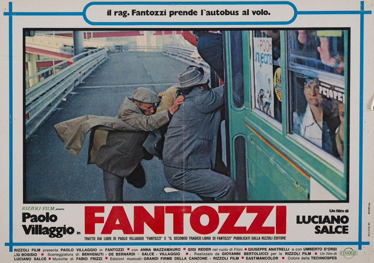 Fotobusta 3 per il film Fantozzi (1975)