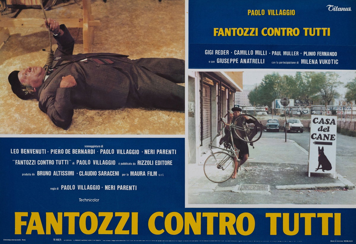 Fotobusta 8 per il film Fantozzi contro tutti (1980)